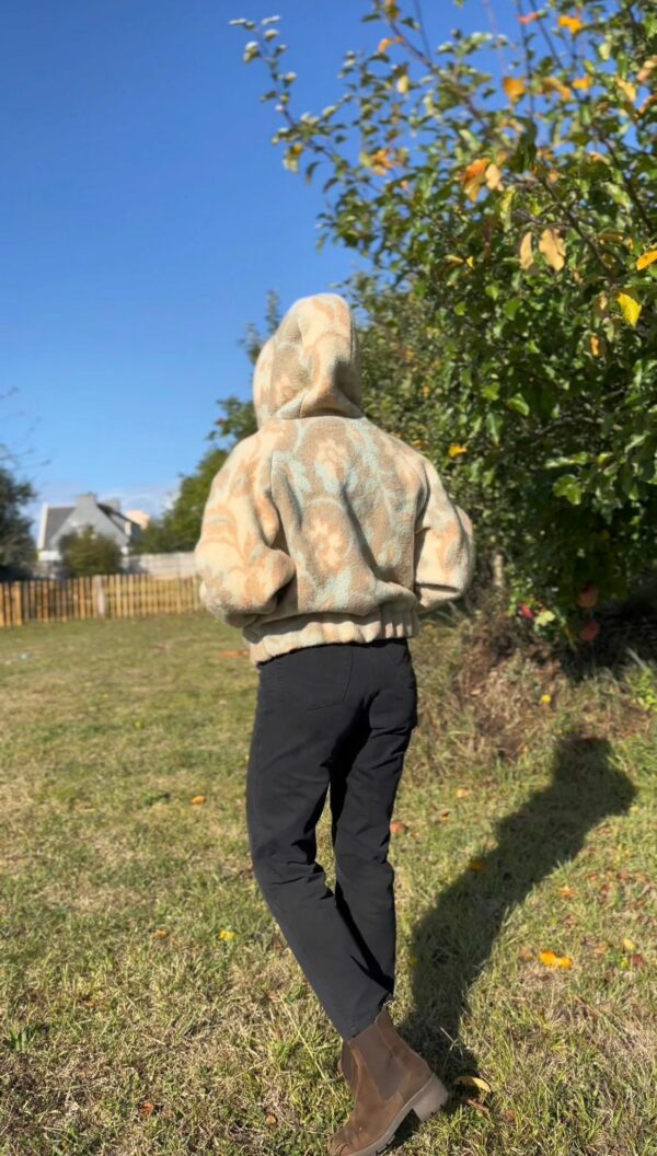 Manteau Cosy Upcyclé – Image 3