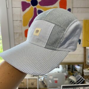 Casquette Vichy bleu - jean